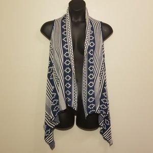 Roommates sleeveless blue Cardigan